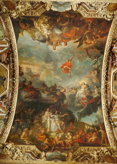 Louis XIV Governs Alone by Charles Le Brun