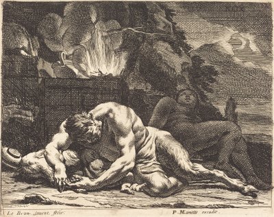 Night by Charles Le Brun