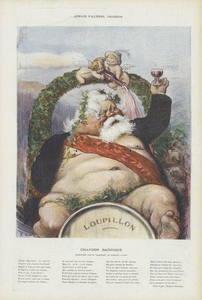 Armand Fallieres, winemaker by Charles Leandre