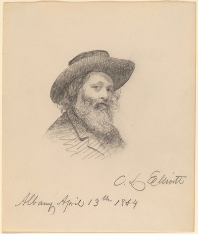 Portrait of the Artist Asa W. Twitchell by Charles Loring Elliott