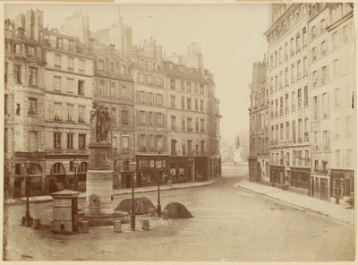 The Old Fountain of Place Dauphin by Charles Marville