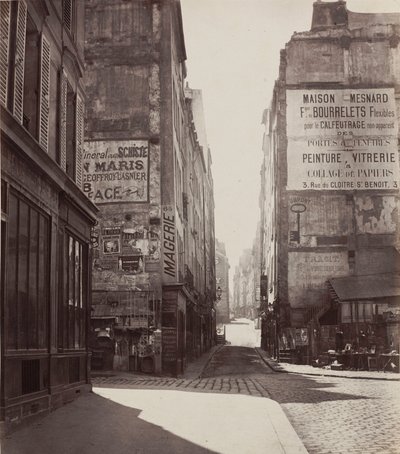 Rue Saint-Jacques by Charles Marville