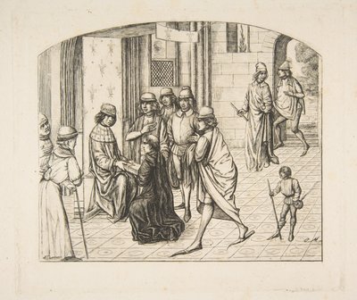 Presentation of Valerius Maximus to King Louis XI by Charles Meryon