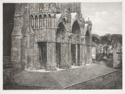 Cathedral of Chartres by Charles Nègre