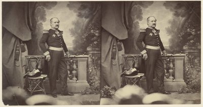 General Corréard, Commandant of the Troops at Nice, After Annexation by Charles Nègre
