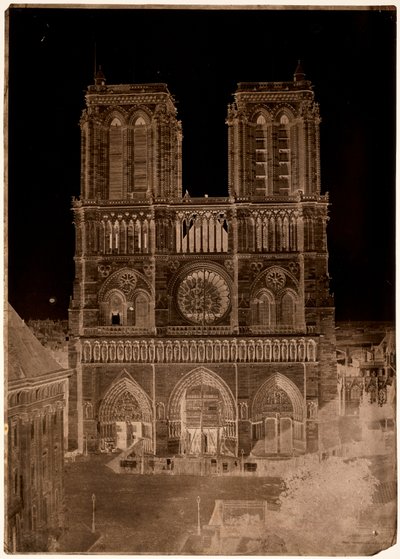 Notre-Dame, Paris by Charles Nègre