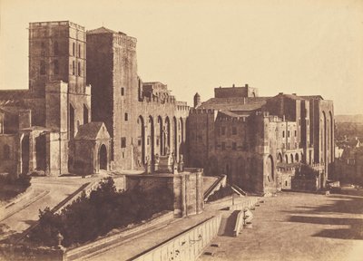 Papal Palace, Avignon by Charles Nègre