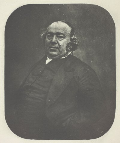 Portrait of Jules Janin after Nadar by Charles Nègre