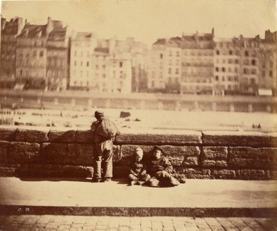 Resting Chimney Sweeps by Charles Nègre