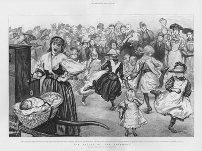 The Ballet of the Pavement by Charles Paul Renouard