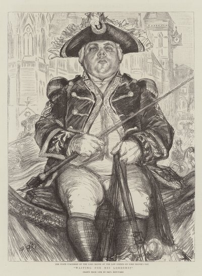 Waiting for His Lordship by Charles Paul Renouard
