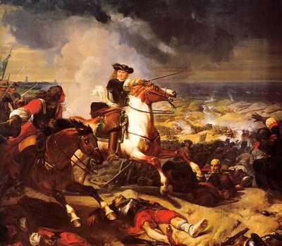 Battle of the Dunes at the Siege of Dunkirk, June 14, 1658 by Charles-Philippe Lariviere