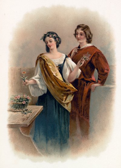 Florizel and Perdita from the Winter