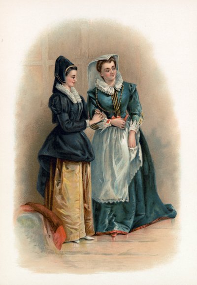Mistress Page and Mistress Ford from the Merry Wives of Windsor by Charles Robert Leslie
