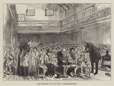 Free Breakfast for the Poor in Whitecross-Street by Sir John Charles Robinson