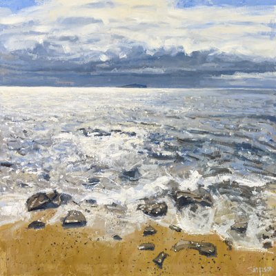 Crail Shore, 2015 by Charles Simpson