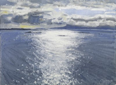 Dark Evening, 2017 by Charles Simpson