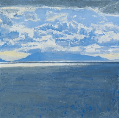 Dark Sea, Rum, 2015 by Charles Simpson