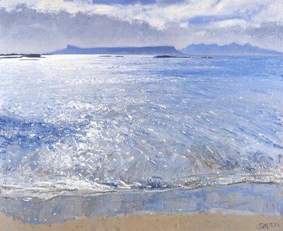 Late Afternoon, Eigg & Rum, 2013 by Charles Simpson