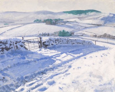 Snow: Mist on the Hills, 2016 by Charles Simpson