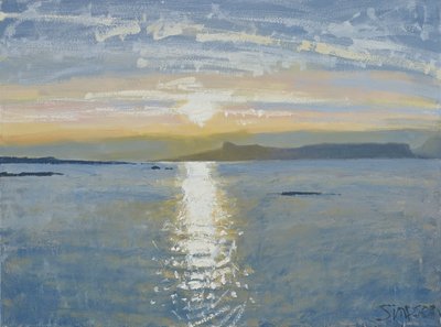 Sunset Sea, 2013 by Charles Simpson