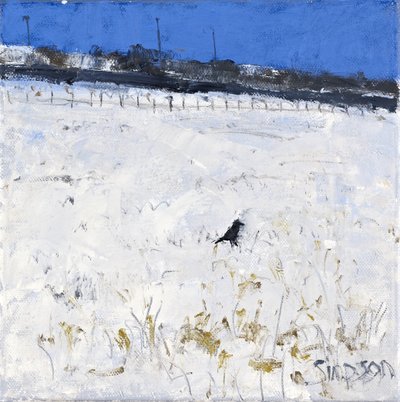 Winter Crow, 2011 by Charles Simpson