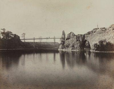 Buttes Chaumont, Paris, c. 1860s by Charles Soulier
