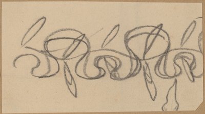 Study for a Border Design by Charles Sprague Pearce