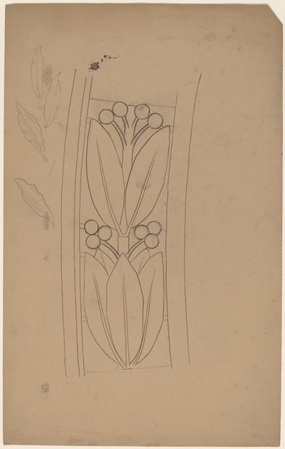 Study for a Border Design by Charles Sprague Pearce