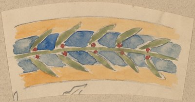 Study for a Border Design by Charles Sprague Pearce
