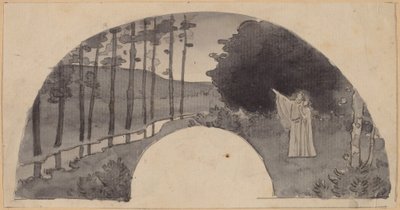 Study for an Archway by Charles Sprague Pearce