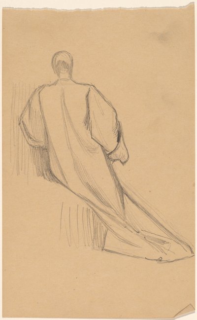 Study of a Figure from Behind by Charles Sprague Pearce