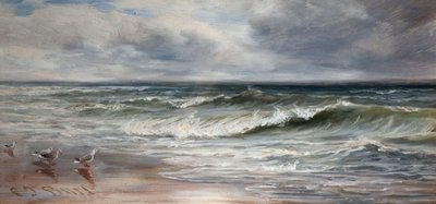 Sea Waves by Charles Thomas Burt