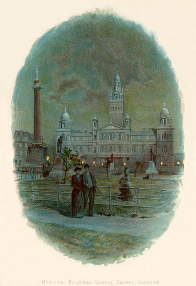 Municipal Buildings, George Square, Glasgow by Charles Wilkinson