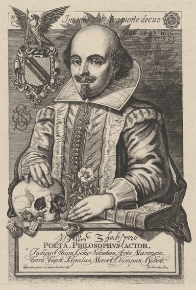William Shakespeare by Charles William Sherborn