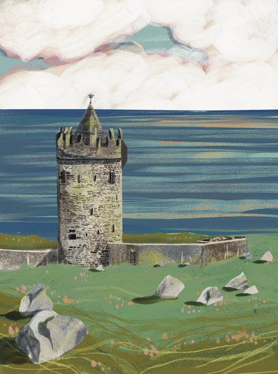 Castle by the Sea by Charlotte Trudgett