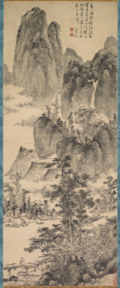 Looking for a Monastery in the Misty Mountains by Chen Chun