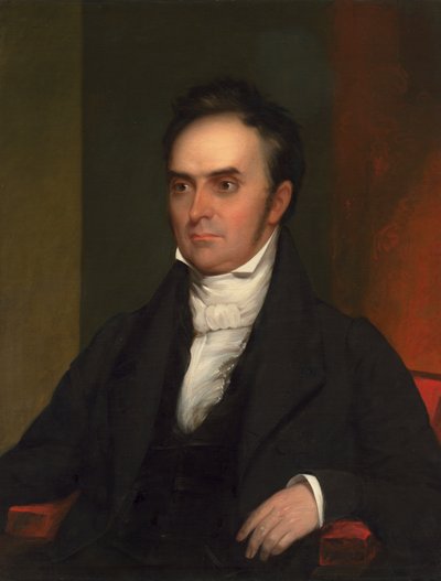 Daniel Webster, c. 1828 by Chester Harding