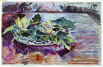 Tulips in a Bowl by Childe Frederick Hassam