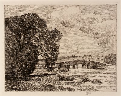 Bridge at Old Lyme by Childe Hassam
