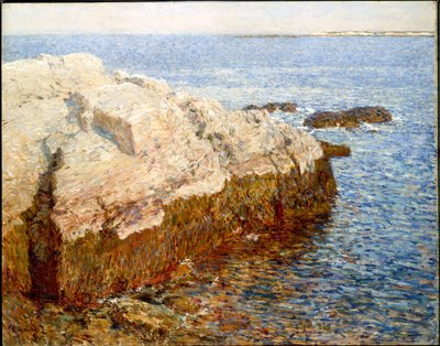 Cliff Rock - Appledore by Childe Hassam