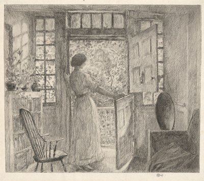 Dutch Door by Childe Hassam