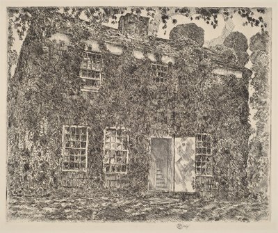 Home Sweet Home Cottage, No. 3, Easthampton by Childe Hassam