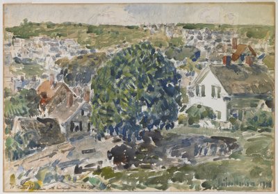 Landscape by Childe Hassam