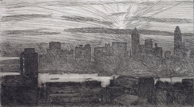 Manhattan by Childe Hassam