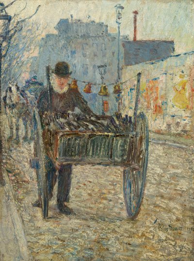 Old Bottleman by Childe Hassam