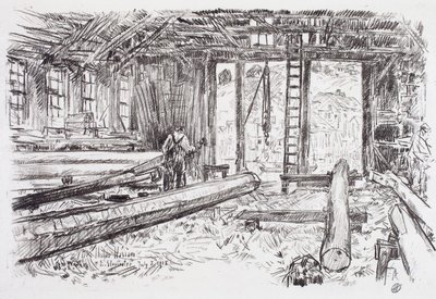 Spar Shop, Gloucester by Childe Hassam