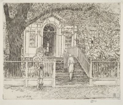 The Chase House by Childe Hassam