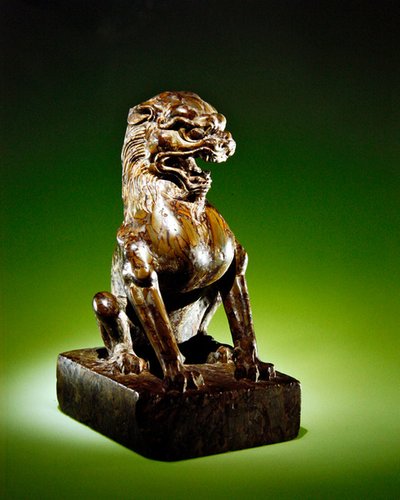 Seated lion, Tang Dynasty by Chinese School Chinese School
