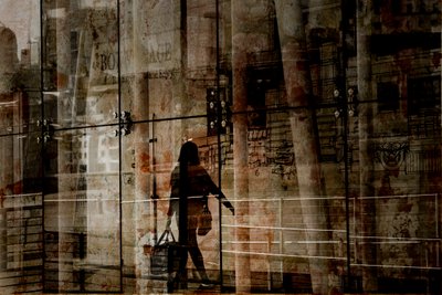 Urban Silhouette Reflections by Chris Hamilton